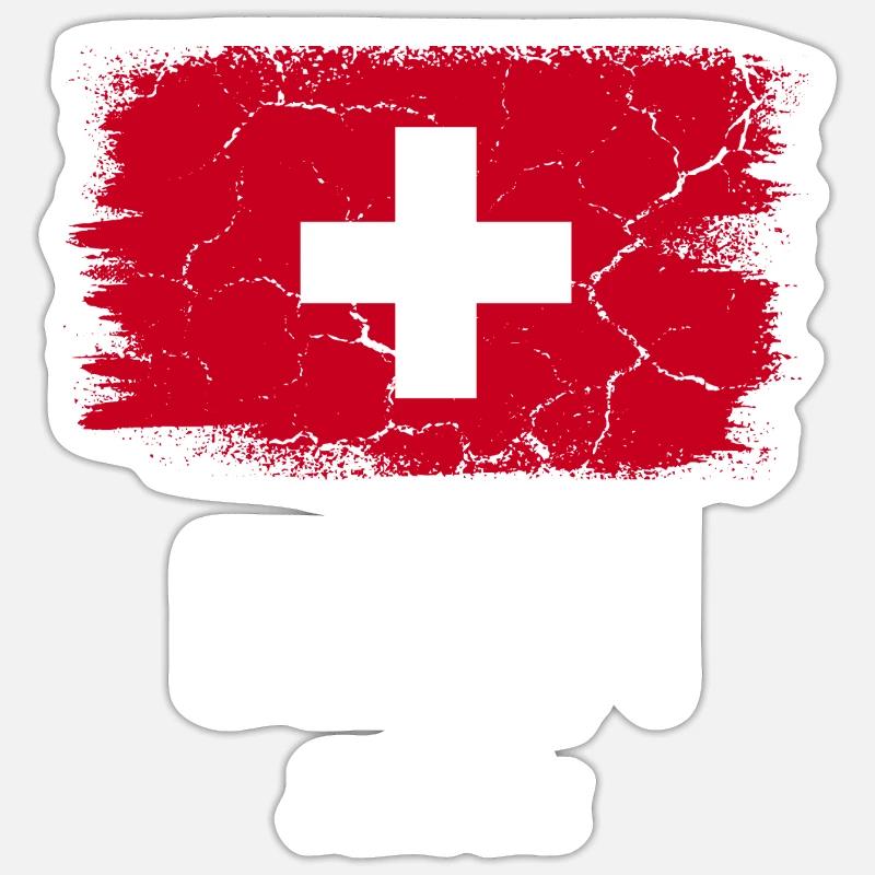 Bern - Sticker Größe S (10 x 10 cm) - Mattweiß