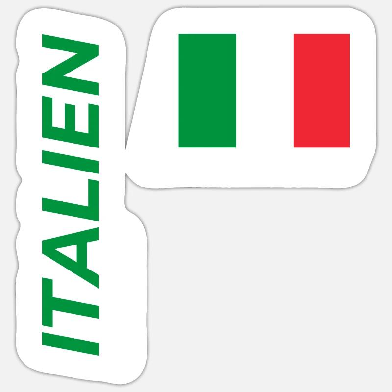 Milan - Sticker taille S (10 x 10 cm) - blanc mat