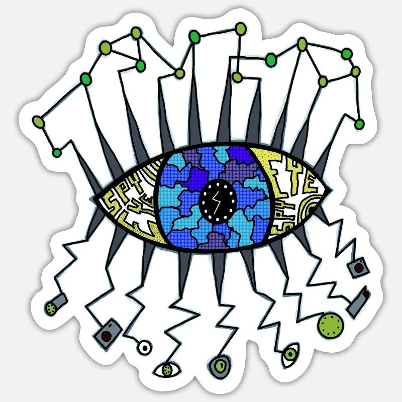 Sticker taille S (10 x 10 cm) - 