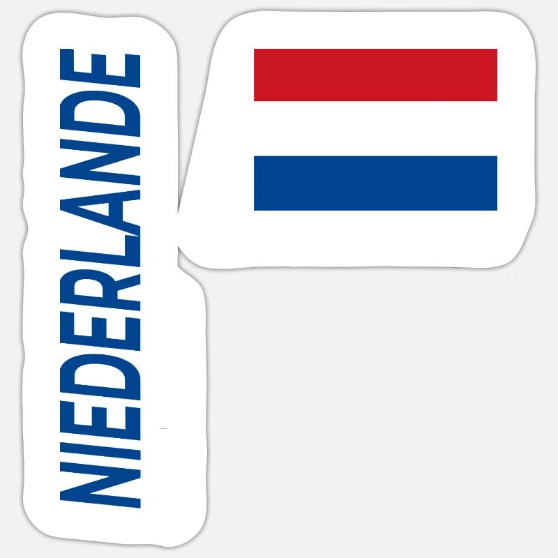 Enschede - Sticker size S (10 x 10 cm) - white matte