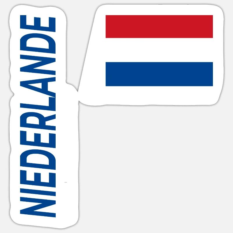 Terschelling - Sticker taille S (10 x 10 cm) - blanc mat
