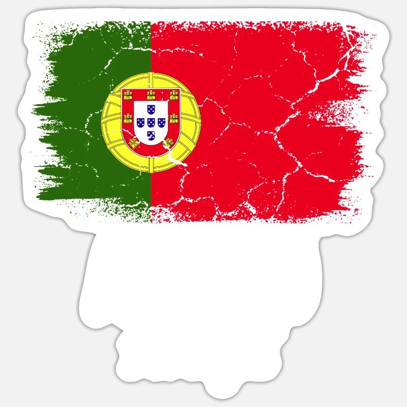 Aveiro - Sticker taille S (10 x 10 cm) - blanc mat