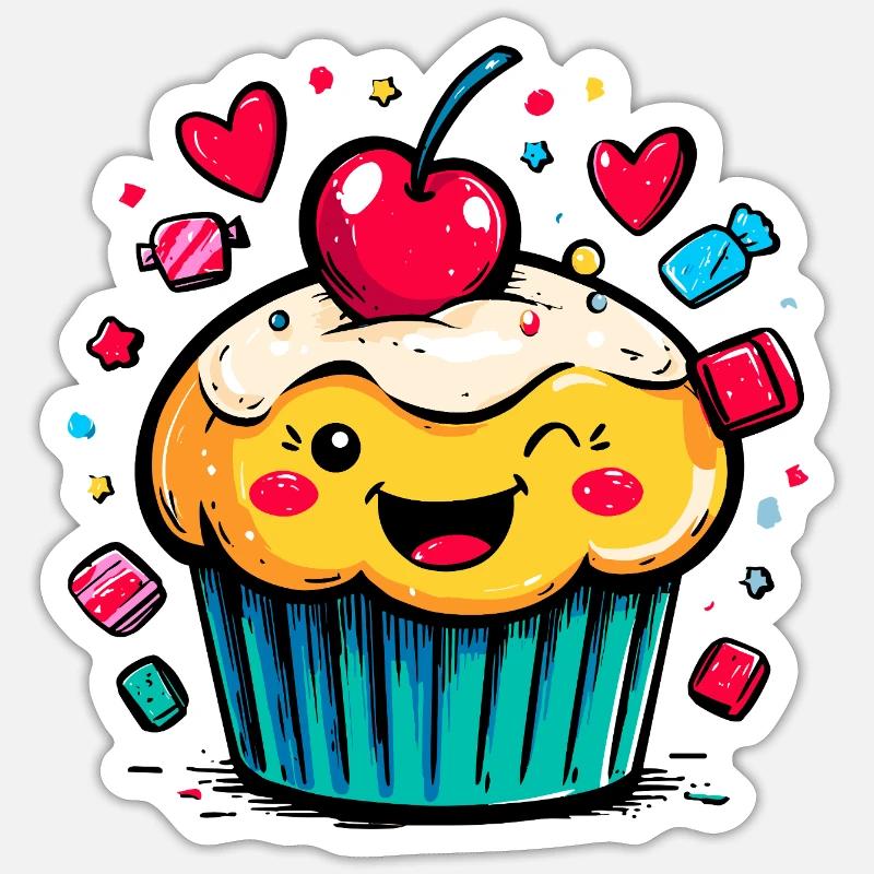 Sticker Größe S (10 x 10 cm) - 