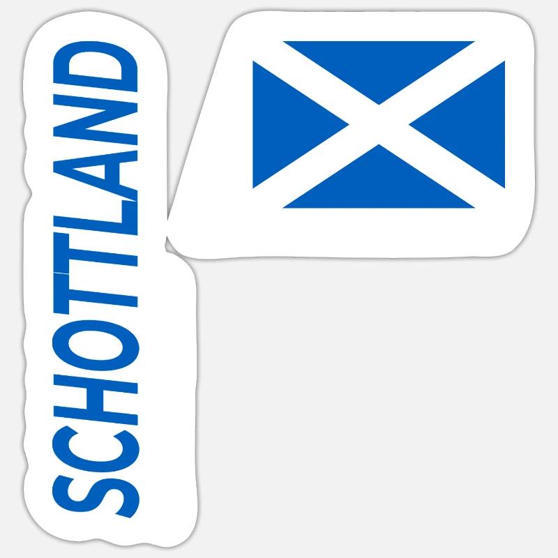 Edinburgh Sticker size S (10 x 10 cm)