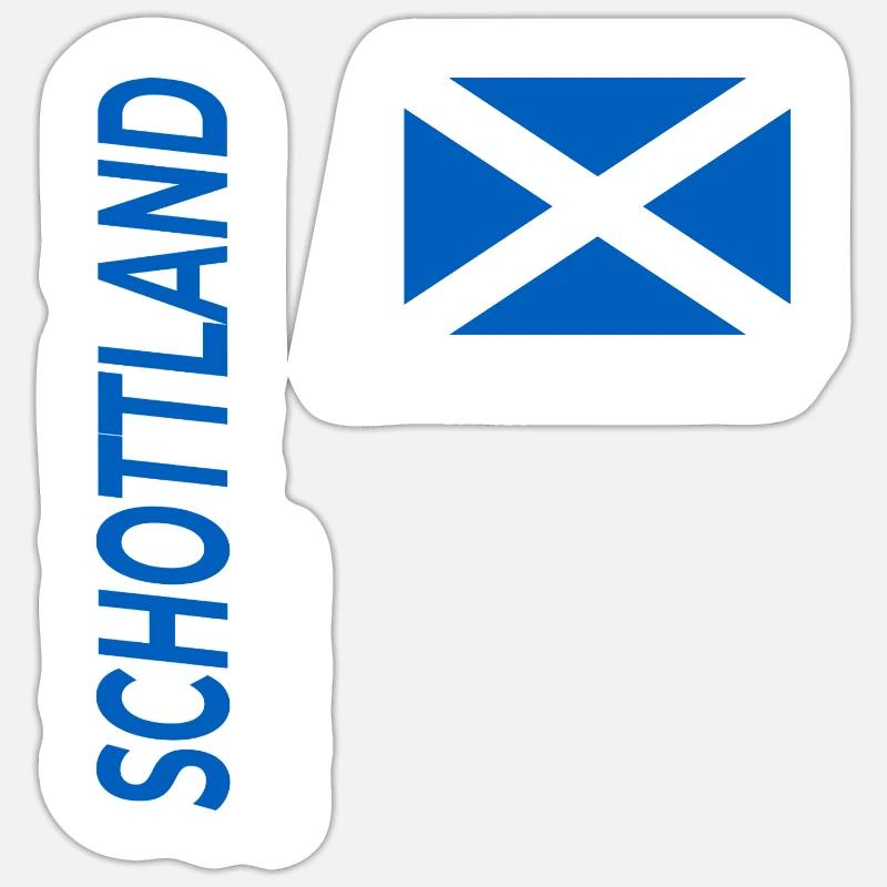 Dundee - Sticker size S (10 x 10 cm) - white matte