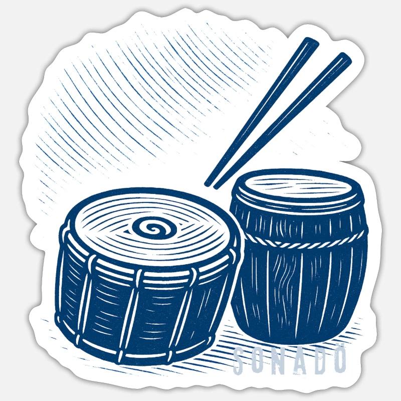 Sticker Größe S (10 x 10 cm) - 