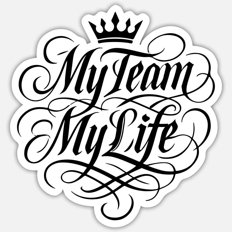 Sticker Größe S (10 x 10 cm) - 