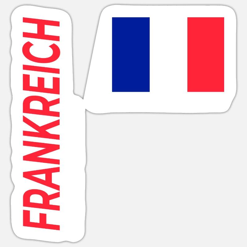 Montpellier - Sticker Größe S (10 x 10 cm) - Mattweiß