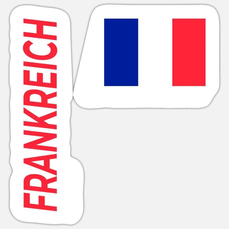 Lille - Sticker Größe S (10 x 10 cm) - Mattweiß