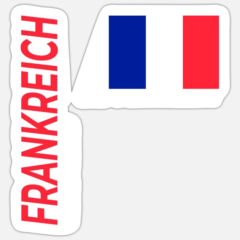 Versailles - Sticker taille S (10 x 10 cm) - blanc mat