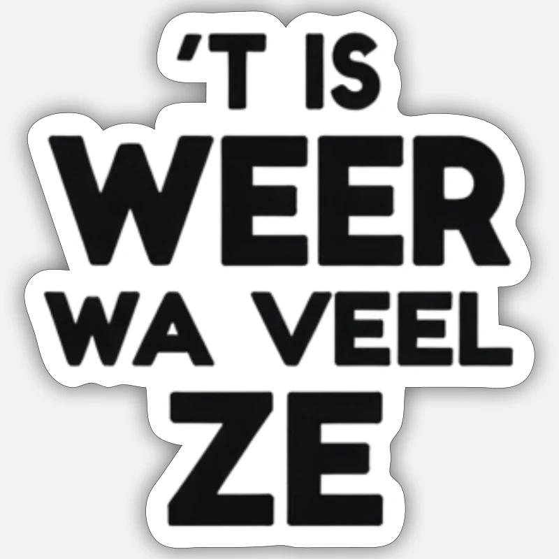 C’EST ENCORE UNE FOIS Sticker taille S (10 x 10 cm)