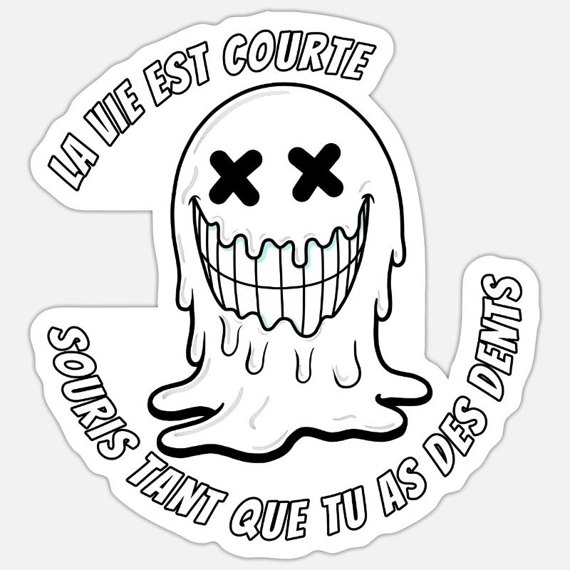 Sticker taille S (10 x 10 cm) - 