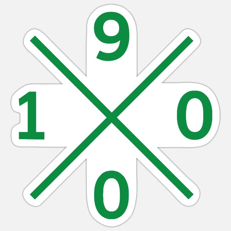 Sticker size S (10 x 10 cm) - 