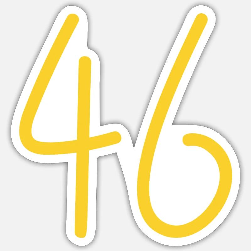 46 Sticker size S (10 x 10 cm)