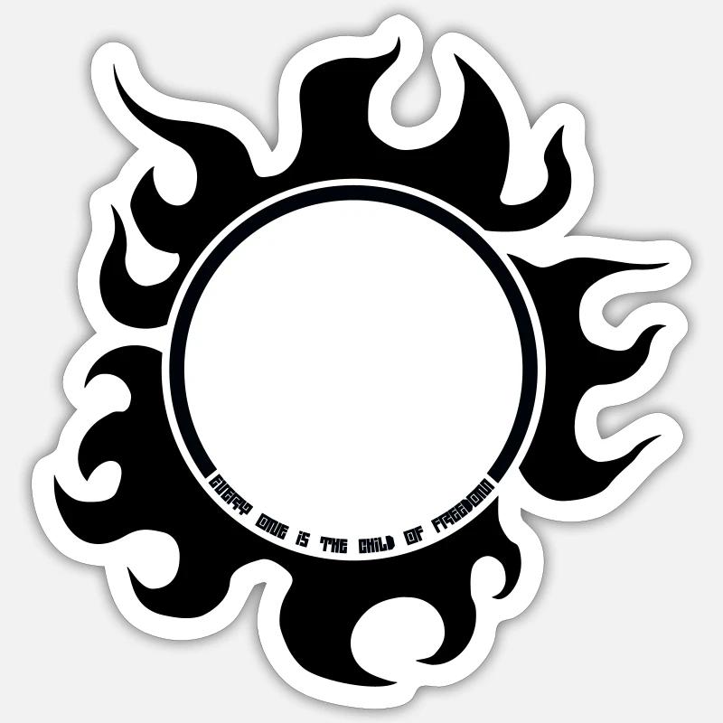 Sticker taille S (10 x 10 cm) - 