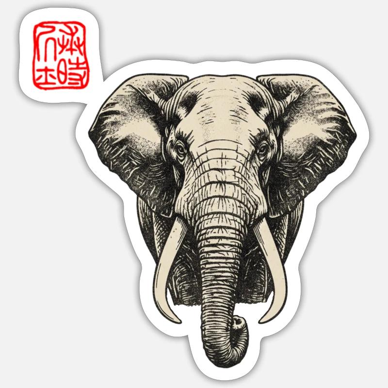 Sticker taille S (10 x 10 cm) - 