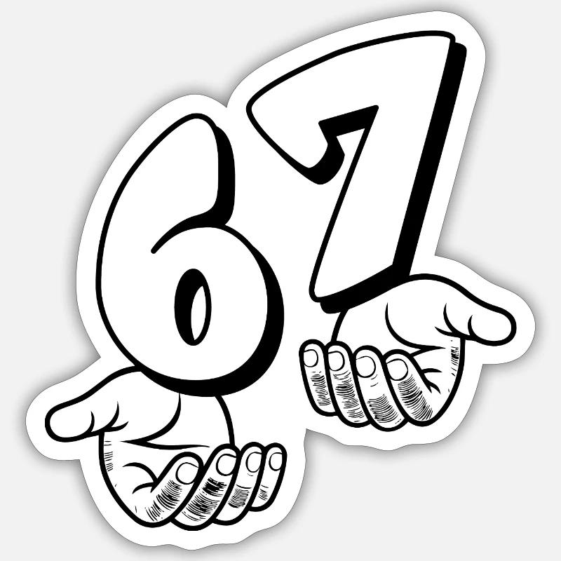 Sticker size S (10 x 10 cm) - 