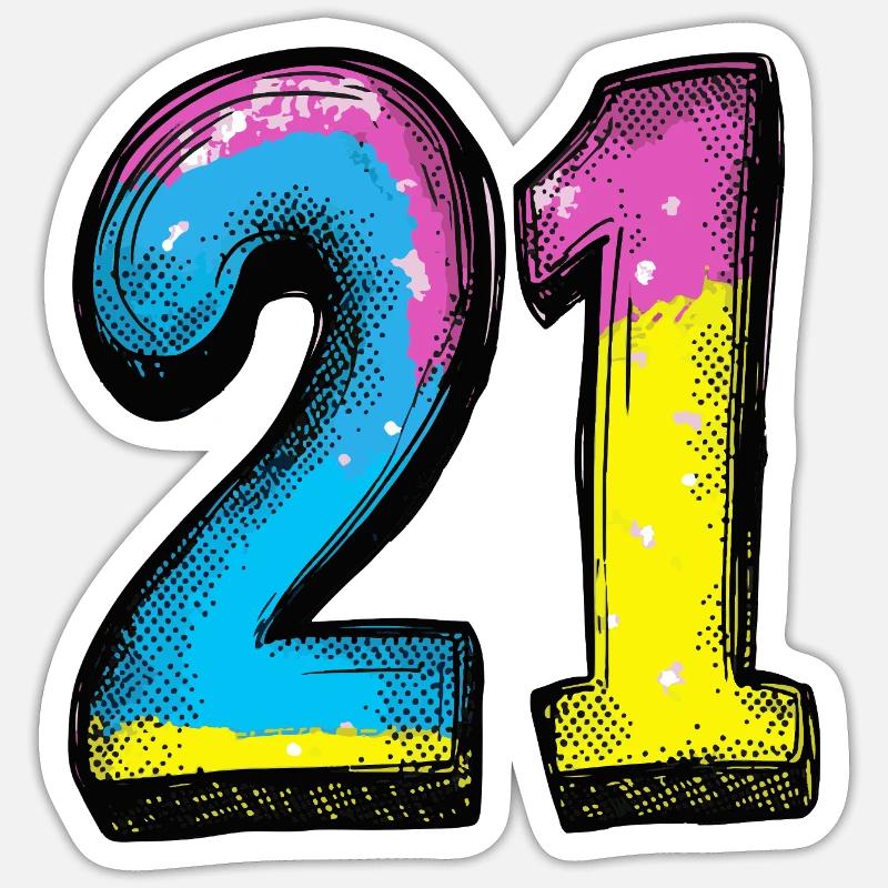 Naklejka rozmiar S (10 x 10 cm) - 