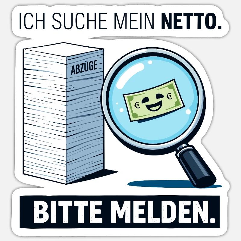Sticker Größe S (10 x 10 cm) - 