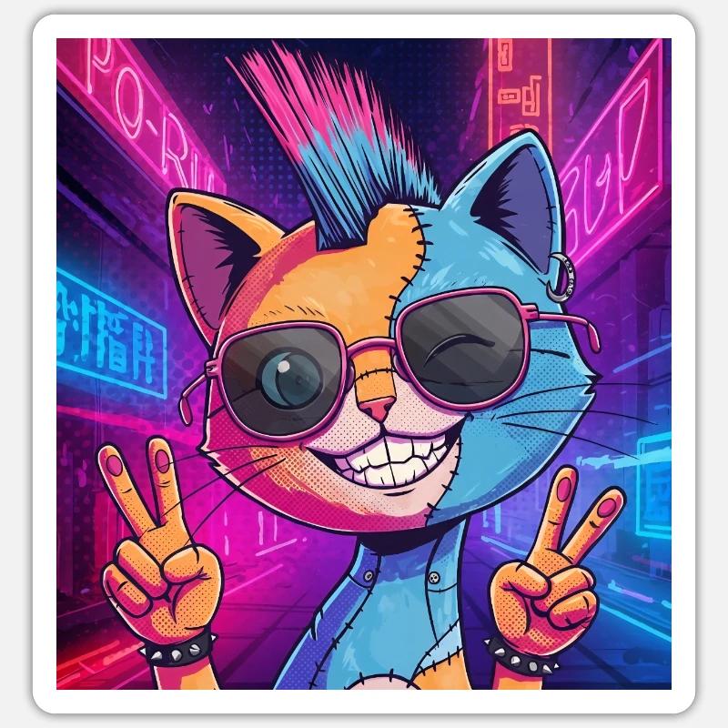 Sticker taille S (10 x 10 cm) - 