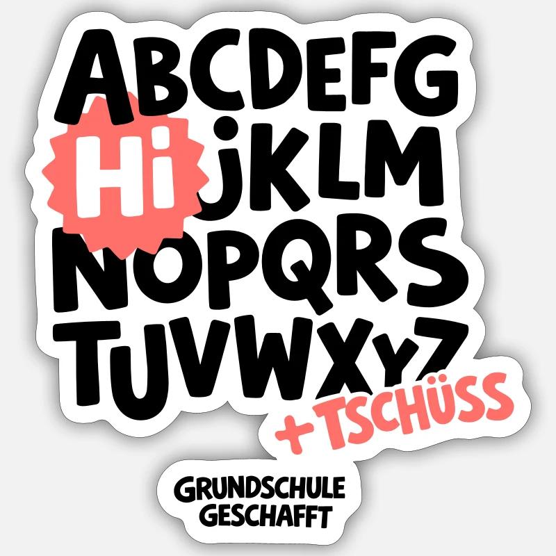 Sticker Größe S (10 x 10 cm) - 