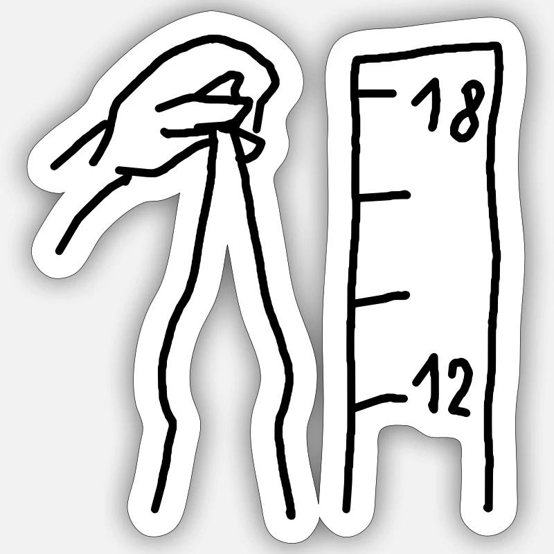 Sticker size S (10 x 10 cm) - 