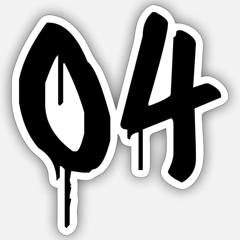 Sticker Größe S (10 x 10 cm) - 