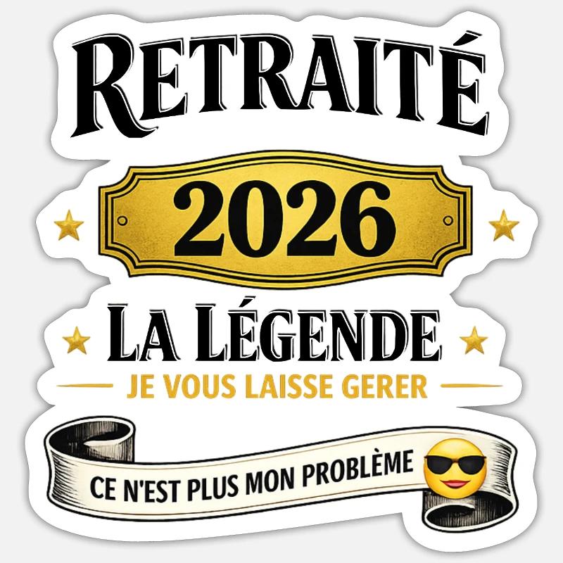 Sticker taille S (10 x 10 cm) - 