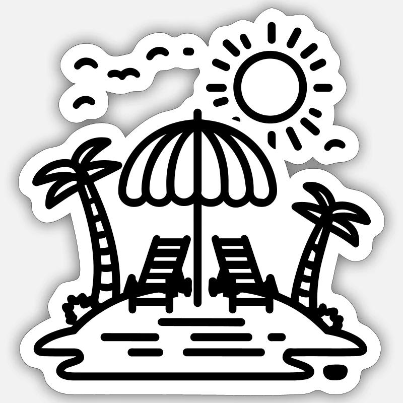 Sticker taille S (10 x 10 cm) - 