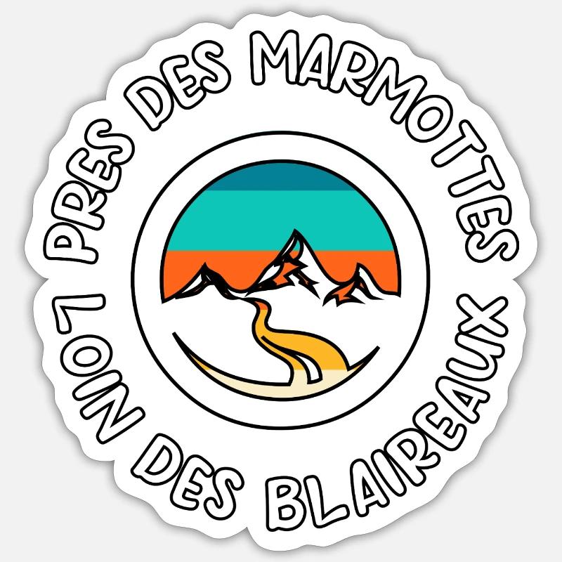 Sticker taille S (10 x 10 cm) - 