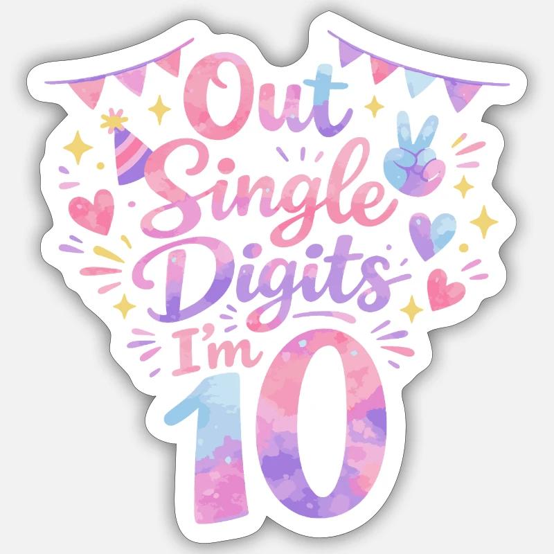 Sticker taille S (10 x 10 cm) - 