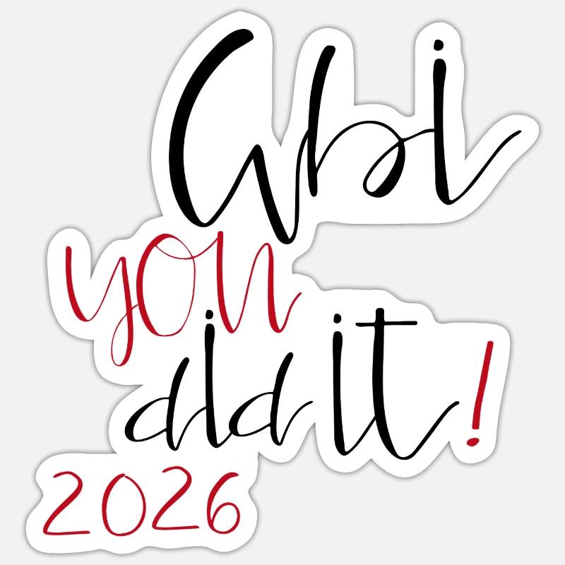 Sticker Größe S (10 x 10 cm) - 
