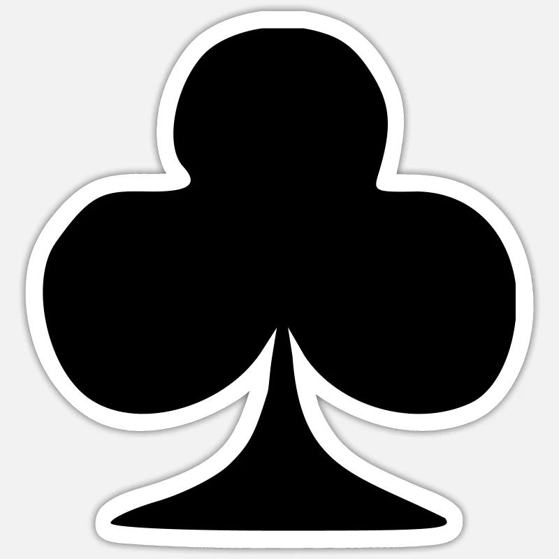 Poker Sticker size S (10 x 10 cm)