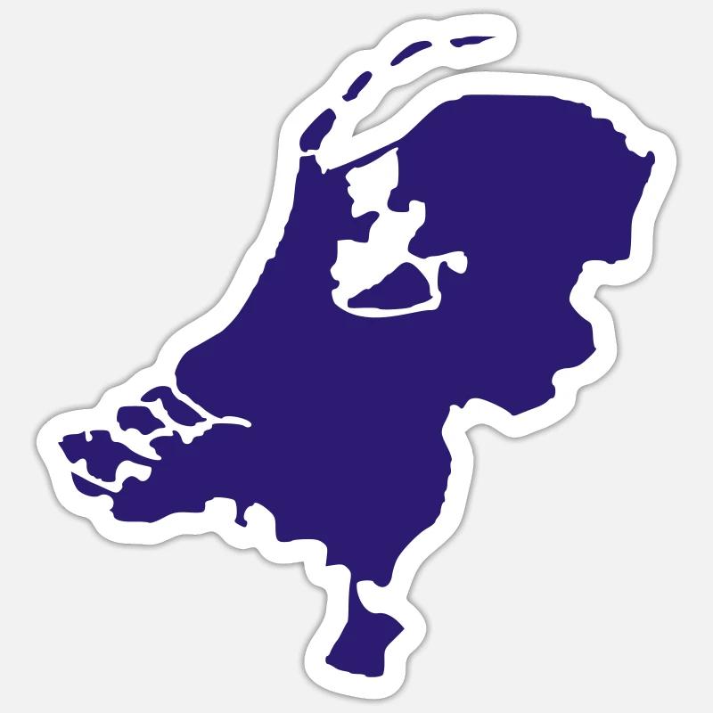 Pays-Bas Sticker taille S (10 x 10 cm)