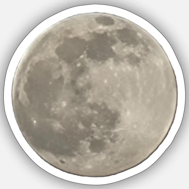 Luna Sticker formato S (10 x 10 cm)