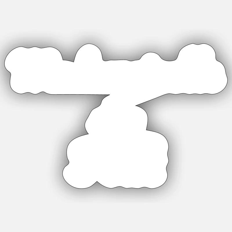 Sticker taille S (10 x 10 cm) -