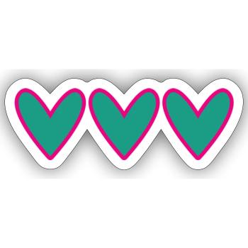 ICH HABE GERADE GEHEIRATET. Junggesellinnenabschied. VALENTINSTAG. PAAR. LIEBE - Sticker Größe S (10 x 10 cm) - Mattweiß - Vorne