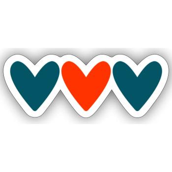 PAAR. ICH HABE GERADE GEHEIRATET. Junggesellinnenabschied. VALENTINSTAG. MARIES - Sticker Größe S (10 x 10 cm) - Mattweiß - Vorne