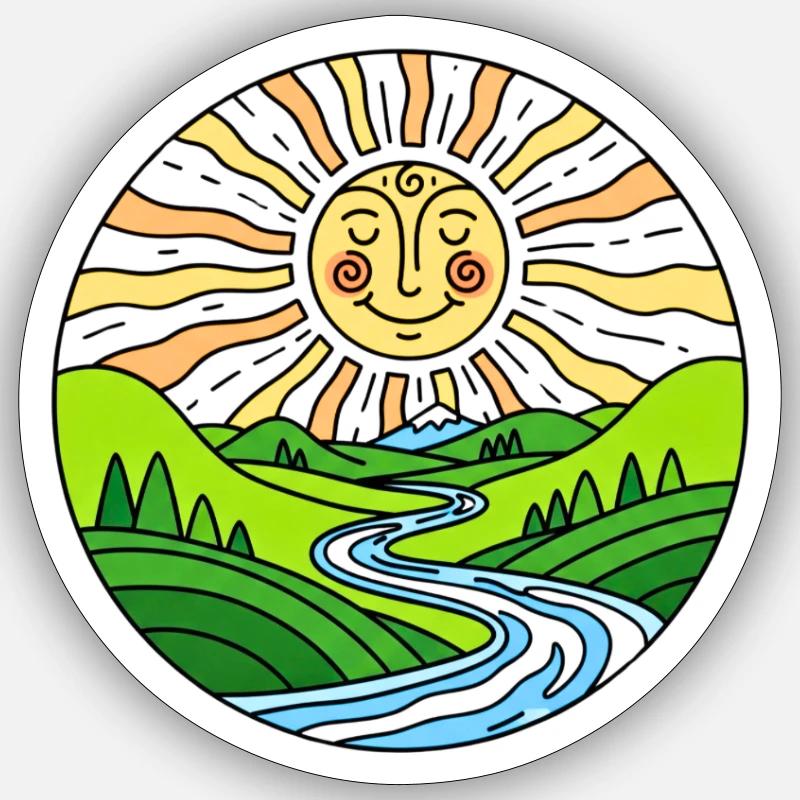 Sticker Größe S (10 x 10 cm) - 