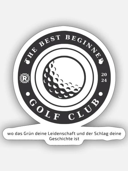  - Sticker size S (10 x 10 cm) - white matte