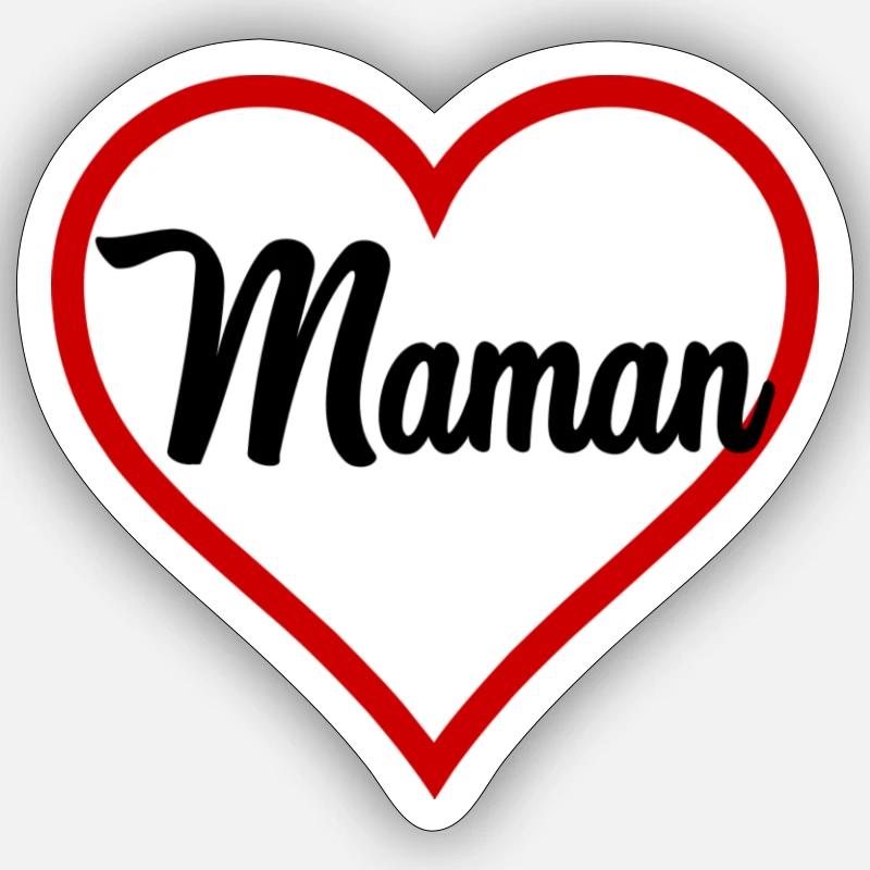 FESTA DELLA MAMMA. MAMMA Sticker formato S (10 x 10 cm)