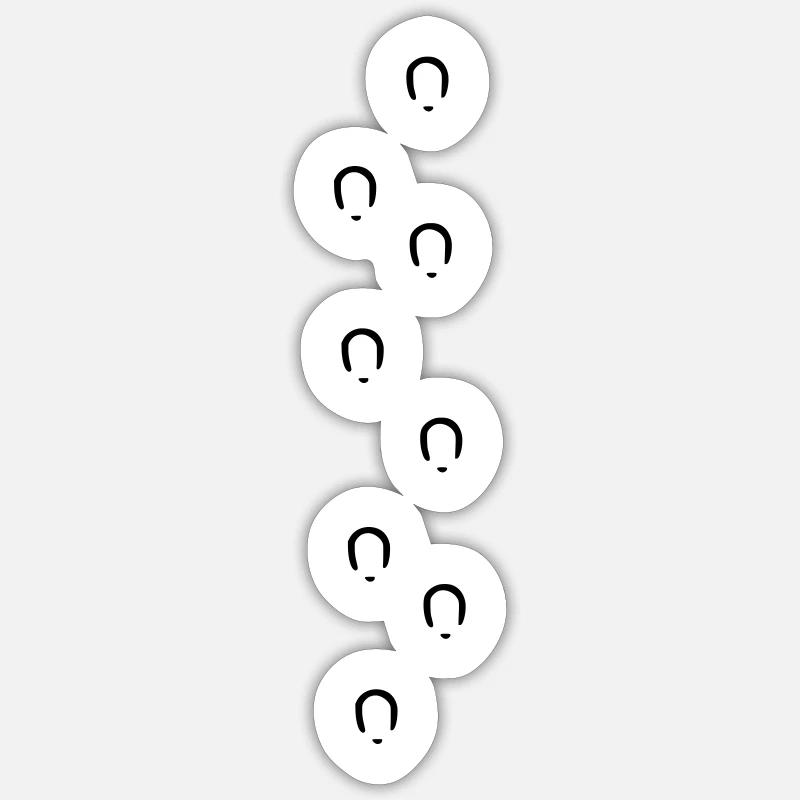 Sticker Größe S (10 x 10 cm) - 