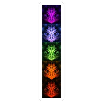 Nightflower Monkeyface - Sticker size S (10 x 10 cm) - white matte - Front