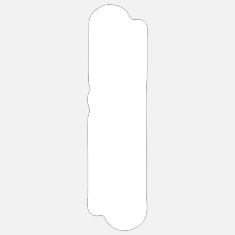 ZIP/UNZIP BLANC - Sticker taille S (10 x 10 cm) - blanc mat