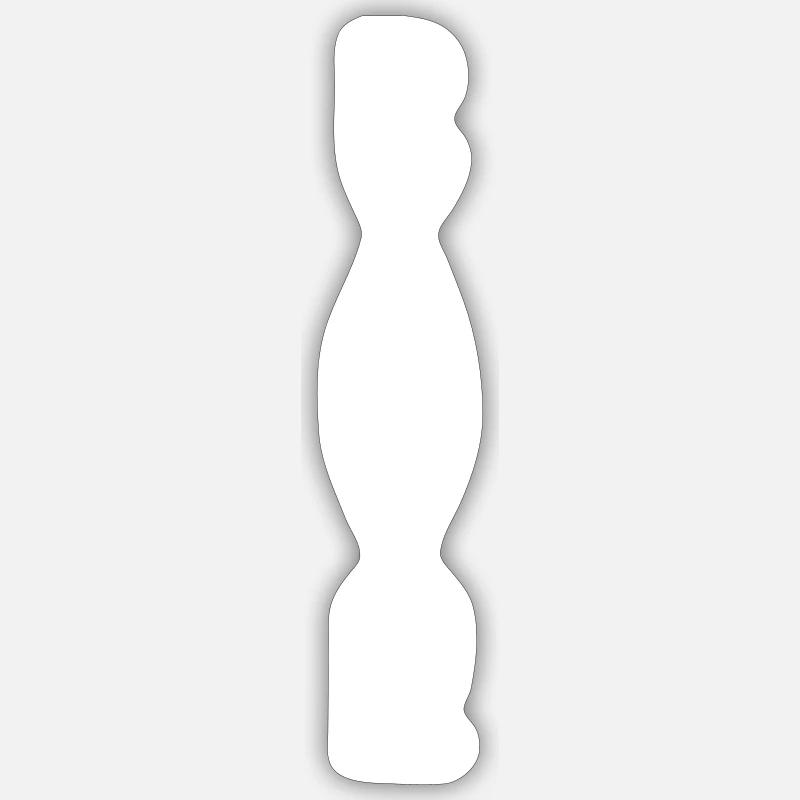RAVE - Sticker Größe S (10 x 10 cm) - Mattweiß