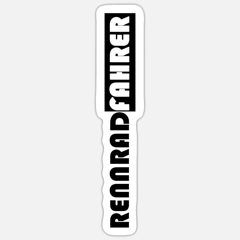Cyclistes de course Sticker taille S (10 x 10 cm)