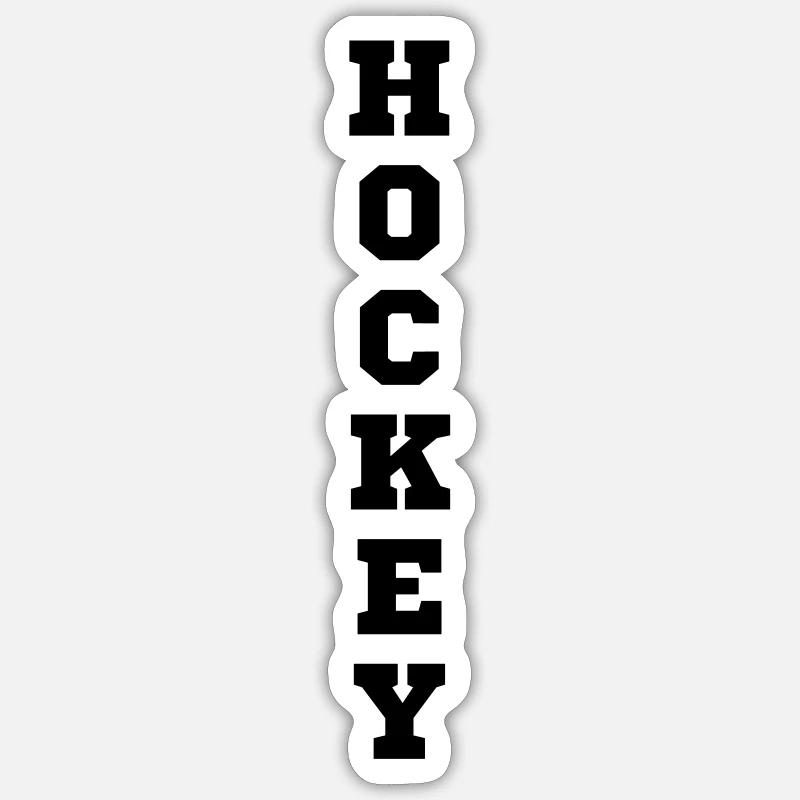 Hockey Original Geschenkidee Sticker Größe S (10 x 10 cm)