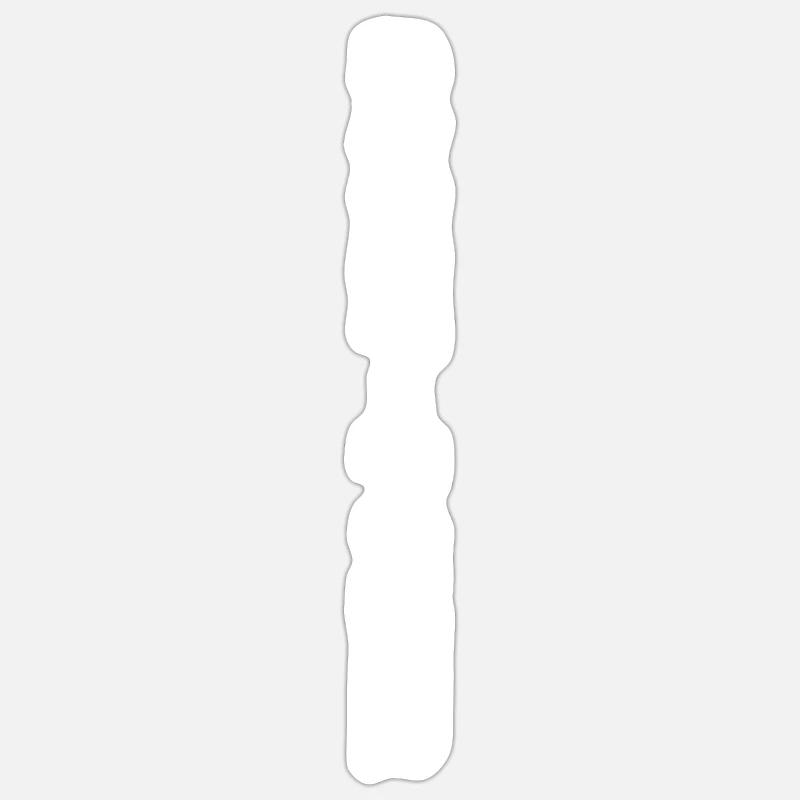 Squat Power - Sticker size S (10 x 10 cm) - white matte