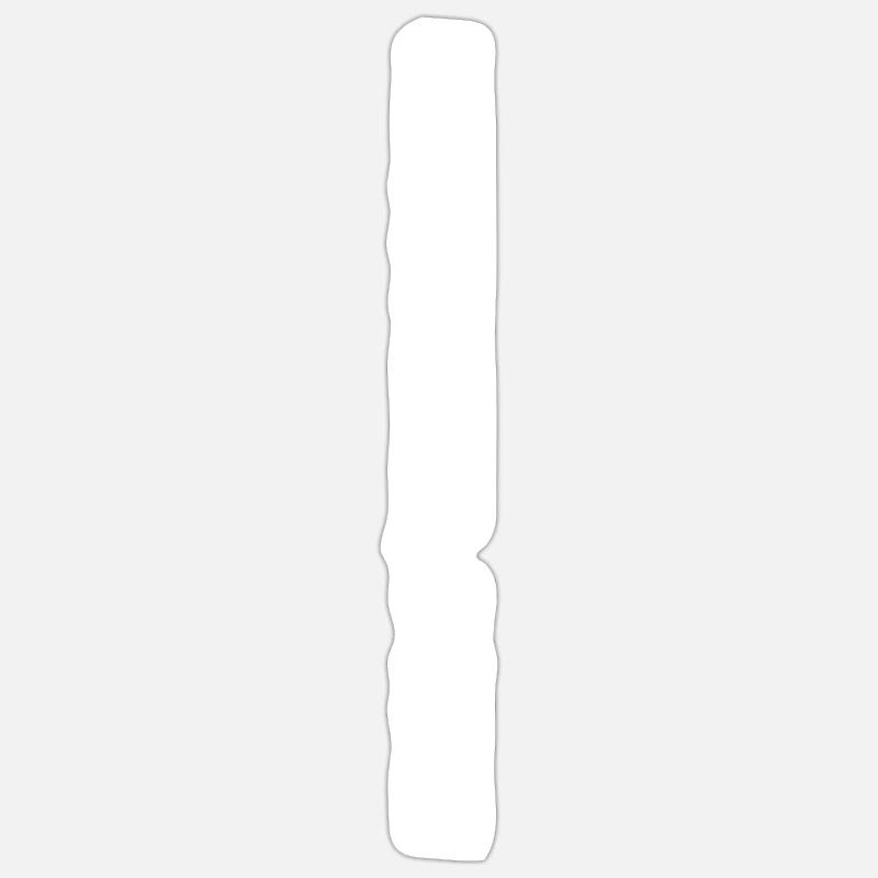 J’ai des yeux mec - Sticker taille S (10 x 10 cm) - blanc mat