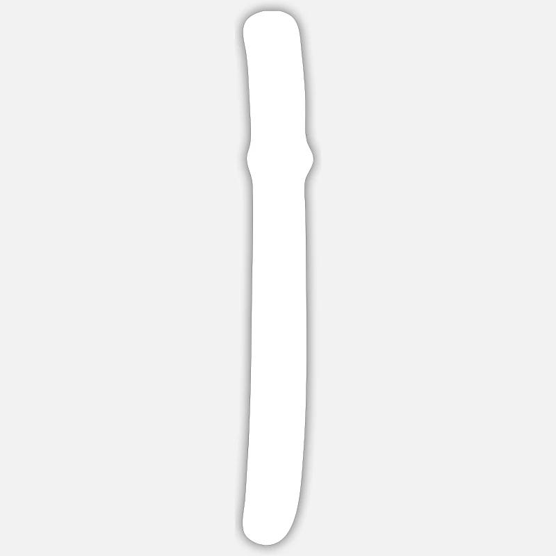Samurai katana - Sticker size S (10 x 10 cm) - white matte